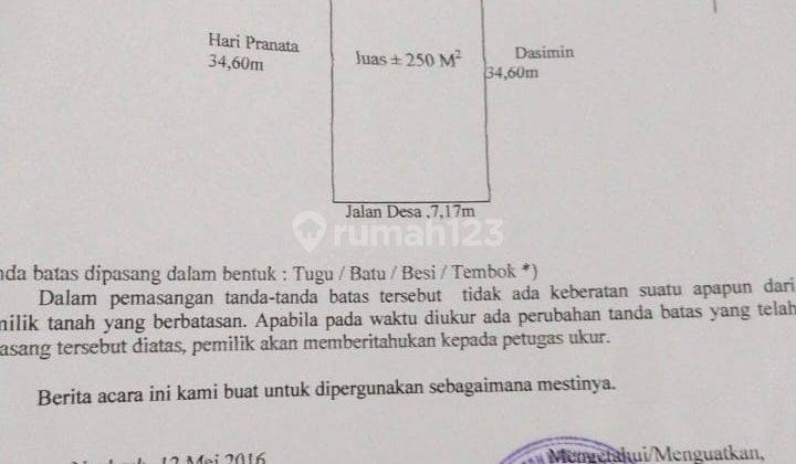 Tanah di Ngebruk Sumberpucung Malang Dijual Murah Cepat B.u 5