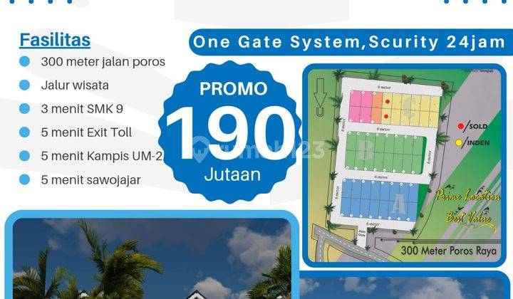 Bumi Cahaya Perumahan Kedungrejo Pakis Malang Dkt Toll Madyopuro 2