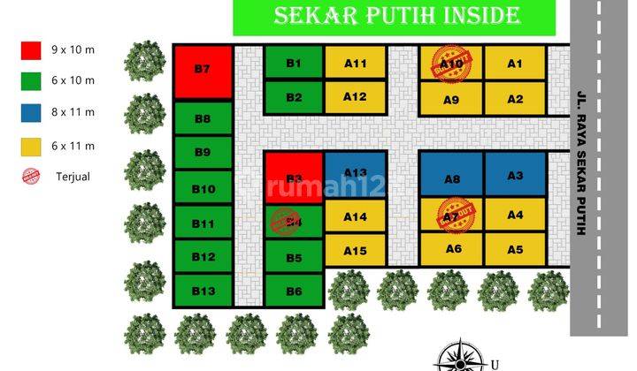 Promo Tanah Kavling Sekarputih Wonokoyo Kedungkandang Malang Kota 1