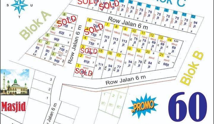Tanah Kavling Jl. Tlogorejo Wonorejo Lawang Dkt Wisata Tlogoland 10