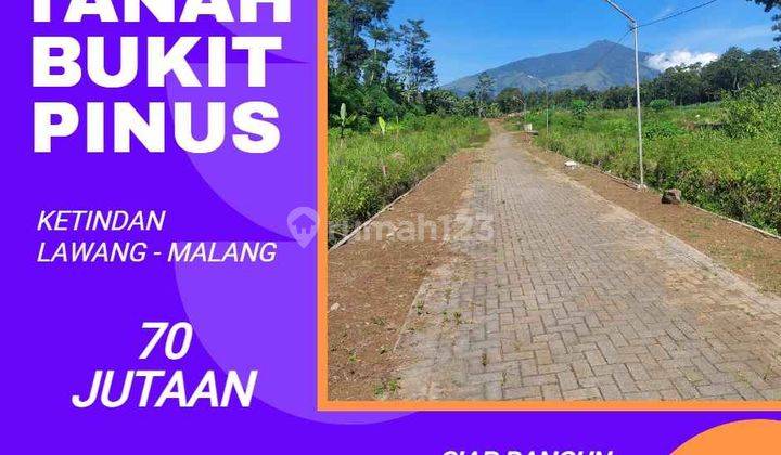 Promo Tanah Kavling Ketindan Lawang Malang View Gunung Arjuna 5