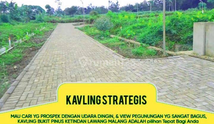 Promo Tanah Kavling Termurah Ketindan Lawang View Gunung Arjuna 1