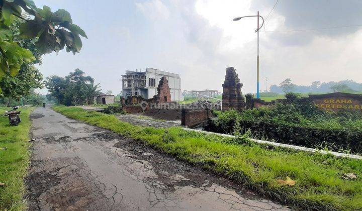 Tanah Jl Raya Kertosari Kutorejo Mojokerto Dijual Murah Cepat B.u 1