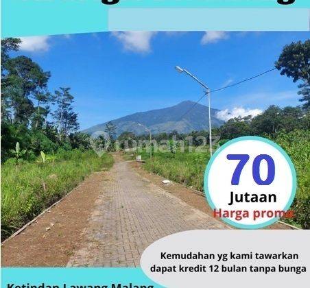 Promo Tanah Kavling Murah Ketindan Lawang Malang View Pegunungan 1