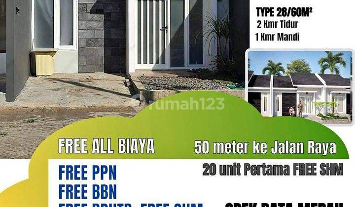 Rumah Subsidi Termurah Sumbersuko Tajinan Malang Dkt Blok Office 2