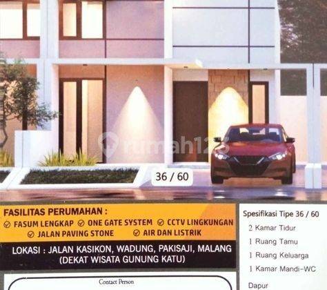 Rumah Dengan CCTV Dijual Di Pakisaji, Malang | Terbaru 2024