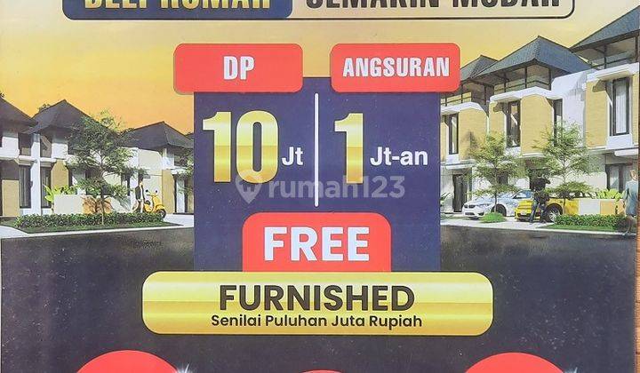 Promo Rumah Murah Ariana Land Temboro Cemorokandang Malang Kota 1