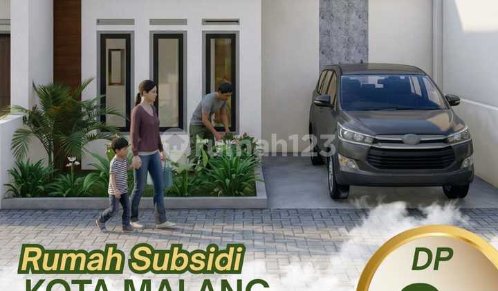Rumah Subsidi Wonokoyo Kedungkandang Malkot 168 Jt Cicilan 1 Jtan