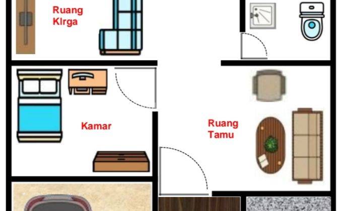 Rumah Murah Saptoraya Saptorenggo Pakis Malang Dijual cpt bs KPR 2