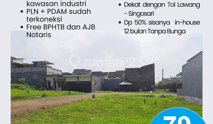 Promo Tanah Kavling Murah Karangjati Ardimulyo Singosari Malang
