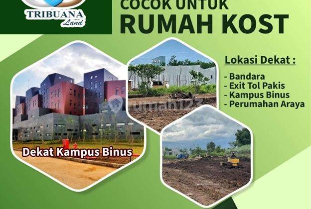 Promo Tanah Kavling Bulurejo Tirtomoyo Pakis Dekat Kampus Binus 2