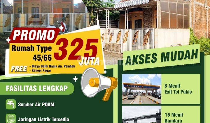 Promo Tanah Kavling SHM Murah Pakisjajar Pakis Griya Alam Sakinah 1