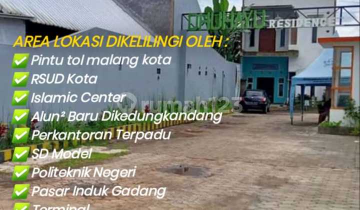 Affordable Land Plots Arjowinangun Malang SHM Dhuhayu Residence