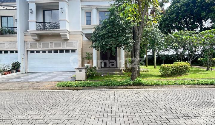 Dijual Cepat Rumah Hoek 2 Lantai Luas 340 Lebar 17 Semi Furnish Cluster Jadeite Residence Bsd