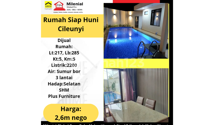 Rumah Serasa Villa Cileunyi Bandung