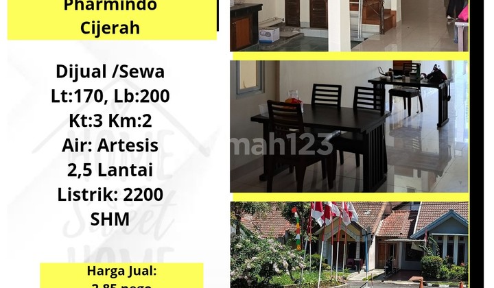 Rumah Siap Huni Dalam Komplek Cijerah 1