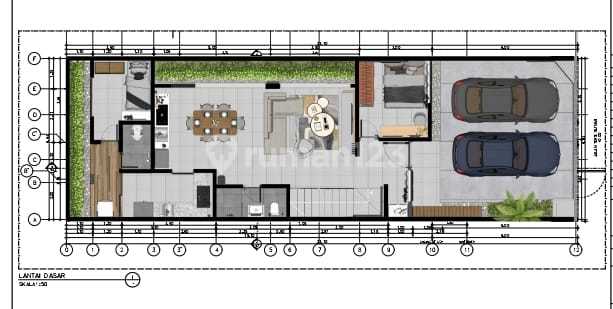 Rumah Indent Ters. Sutami Dekat Univ Maranatha Pasteur Bandung 2
