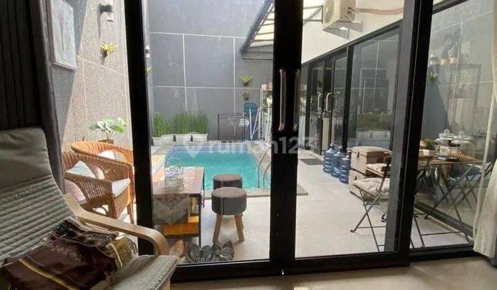 Dijual Rumah Mewah Ada Kolam Renang Komplek Pondok Hijau Indah  2