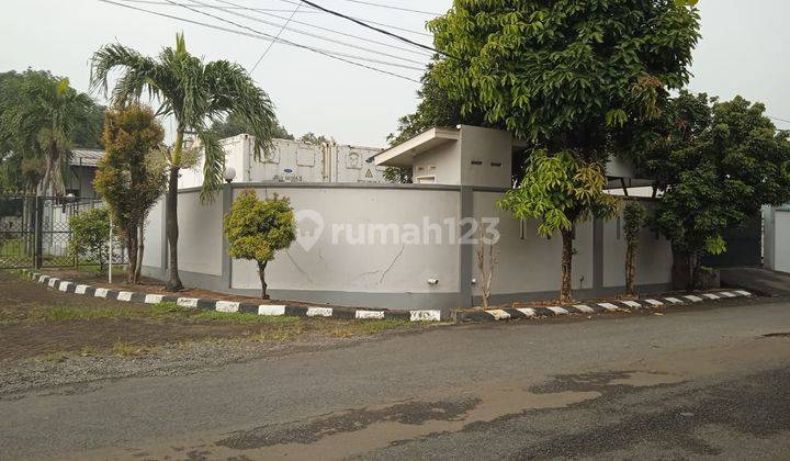 Tanah posisi Hoek seluas 489 m2 di Limus Pratama Regency bs NEGO 1