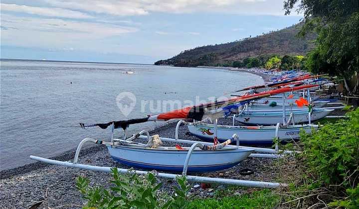 Premium Beachfront Land at Amed Beach