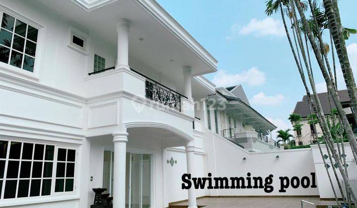 Rumah 2 Lantai Bagus Unfurnished SHM di Kemang Selatan 1