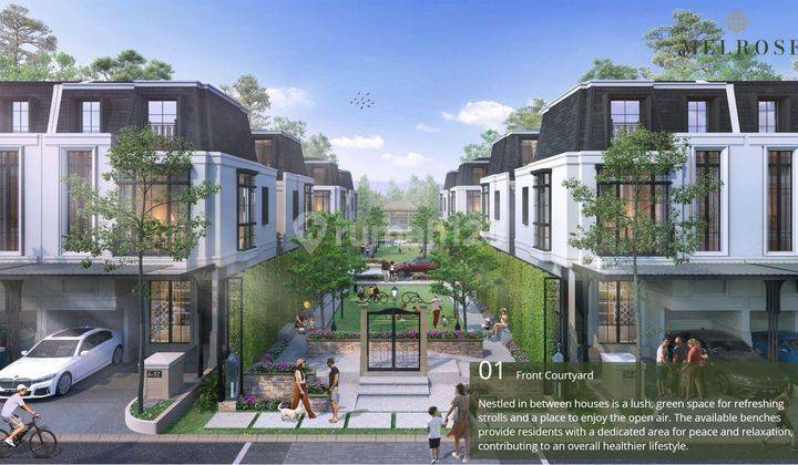 Rumah 2 Lantai Baru Unfurnished Melrose Duta Garden 2