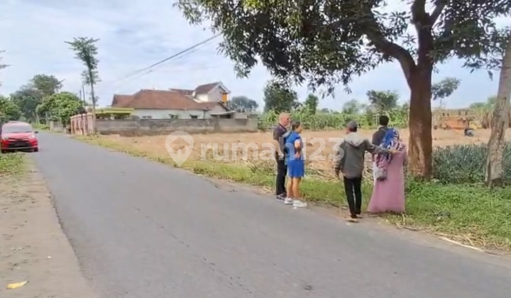 Tanah Sumberjo Kandat Kediri Jual Murah cpt B.U Pol Pinggir Aspal