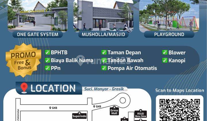 Promo Perumahan Murah Grand Choiriyah Suci Manyar Gresik 2 Lantai 2