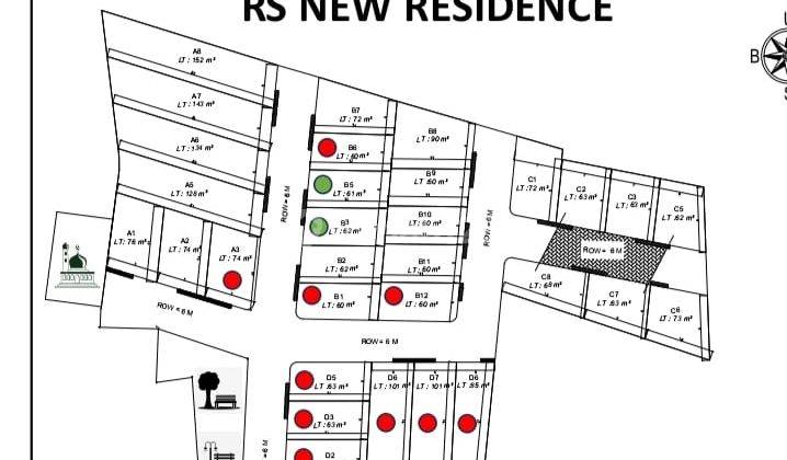 Rumah Sidomukti Kebomas Gresik Perumahan Rs New Residence