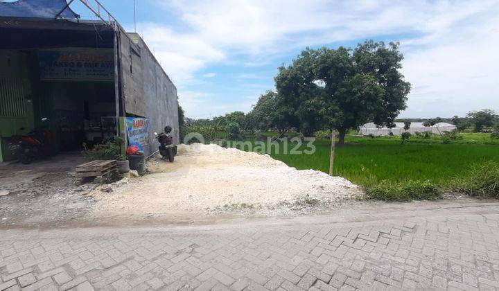 Tanah Banjarsari Manyar Gresik Dijual Murah Cepat B.u Poll SHM 1