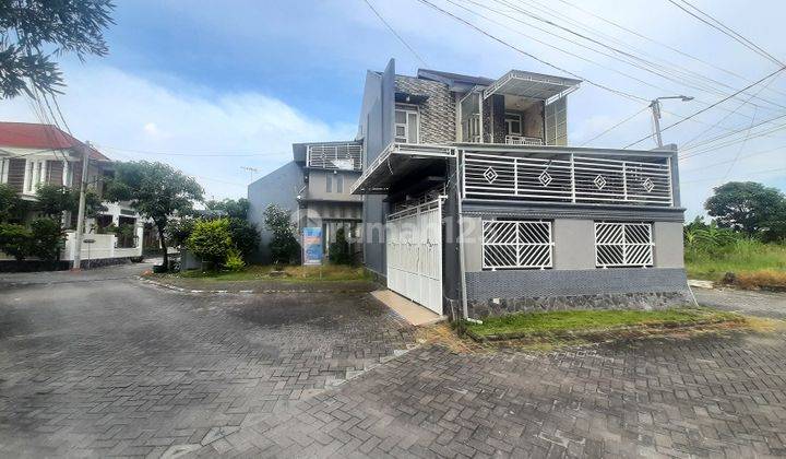 Rumah Villa Peganden Manyar Gresik Dijual Murah Cpt B.u Poll 2 Lt 2