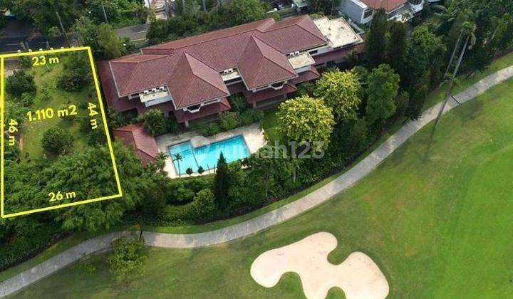 Tanah Kavling Bukit Golf Pondok Indah, Jakarta Selatan SHM 1.110 m² 1