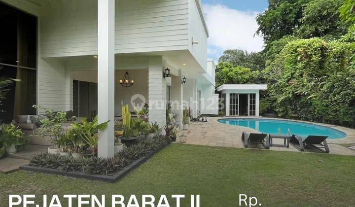 Rumah Mewah Private Pool Bangunan 1 Lantai di Pejaten Barat II 2