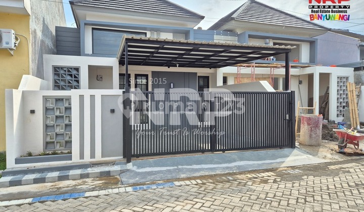 Rumah Baru Modern Siap Huni di Sobo Banyuwangi