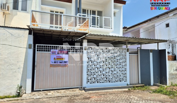 Dijual Rumah 2 Lantai di Pusat Bisnis dan Kuliner di Banyuwangi