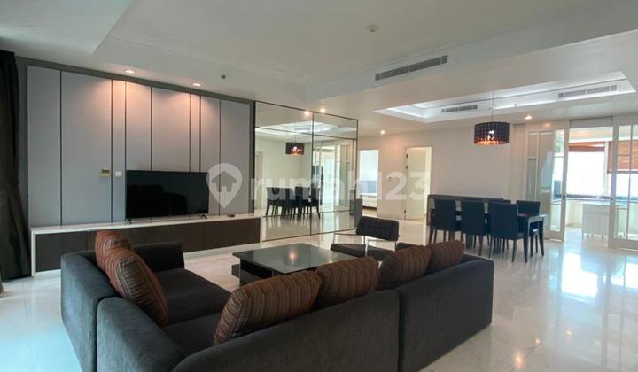The Peak Sudirman, 3BR, 232 sqm, Furnished, Renaissance Tower