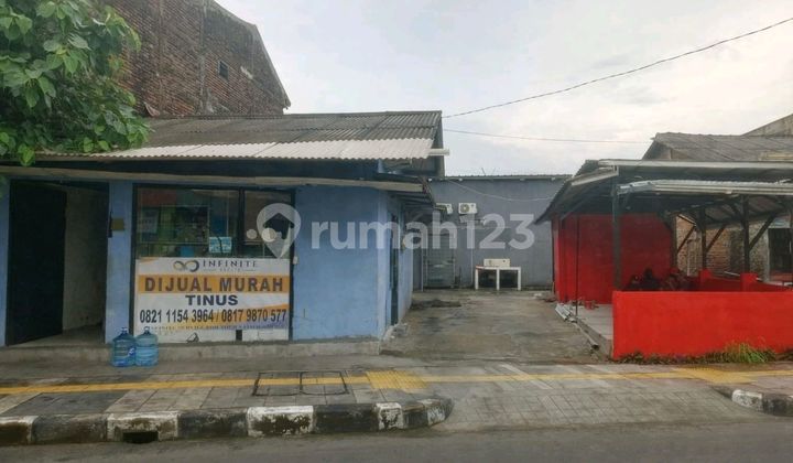 Dijual Tanah + Rumah Pinggir Jalan Rayaduri Kosambi - Cengkareng, Jakarta Barat