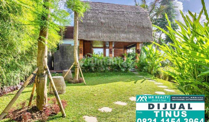 For Sale Jual Leasehold Natural Villa View Sawah Gunung Sungai Sidemen Karangasem Bali Near Ubud Sanur Amed  1