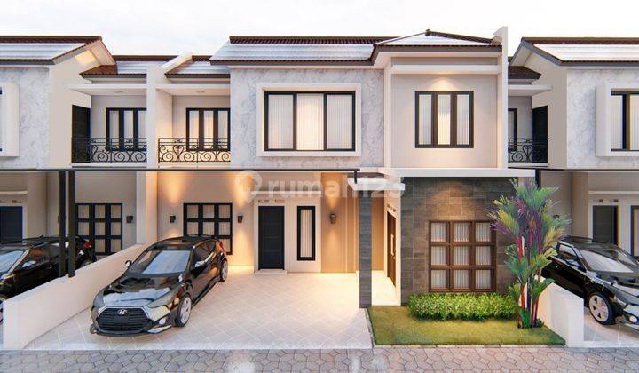 Rumah cantik 2 lantai town house di Nusukan Banjarsari solo  1