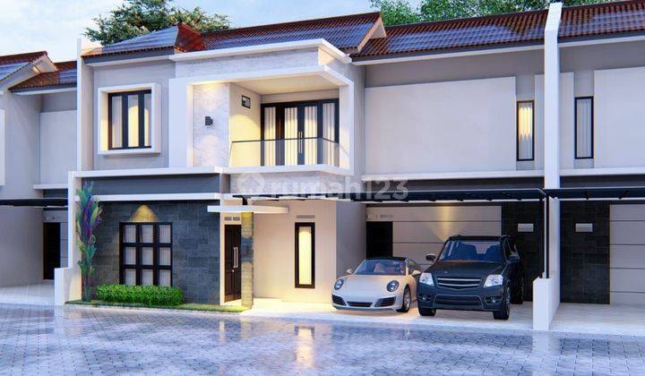 Rumah cantik 2 lantai town house di Nusukan Banjarsari solo  2