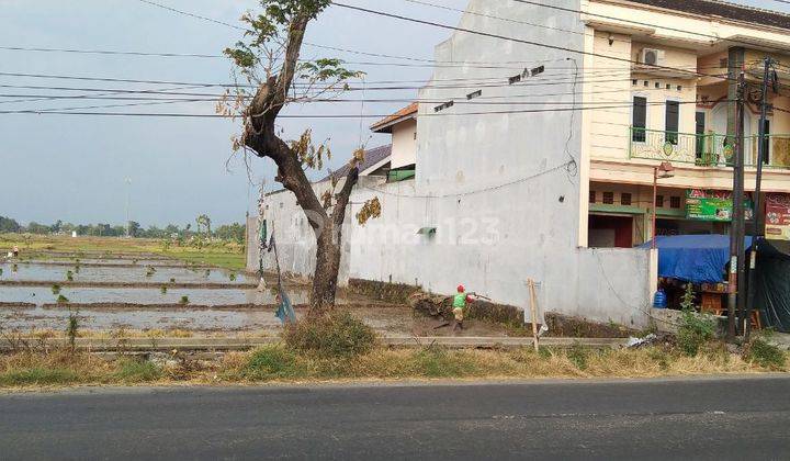 Tanah luas 5.175m tepi jalan raya di Joho Mojolaban  2