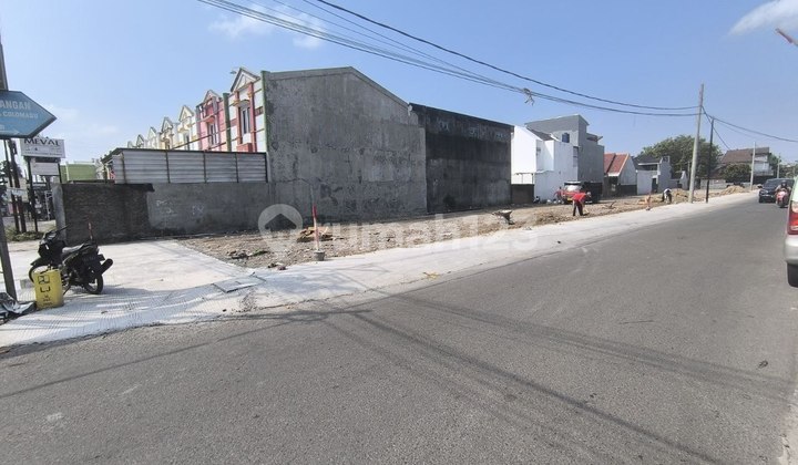 Kavling Ruko Siap Bangun Area Strategis Tepi Jalan Colomadu