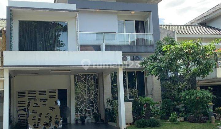  Rumah Semi Furnished Bagus SHM - Sertifikat Hak Milik di Kebayoran Residence Bintaro Jaya, BSD Duta Bintaro 1