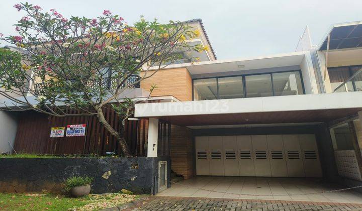  Rumah Cantiek dan Luas disewakan di Kebayoran Bintaro Jaya 1