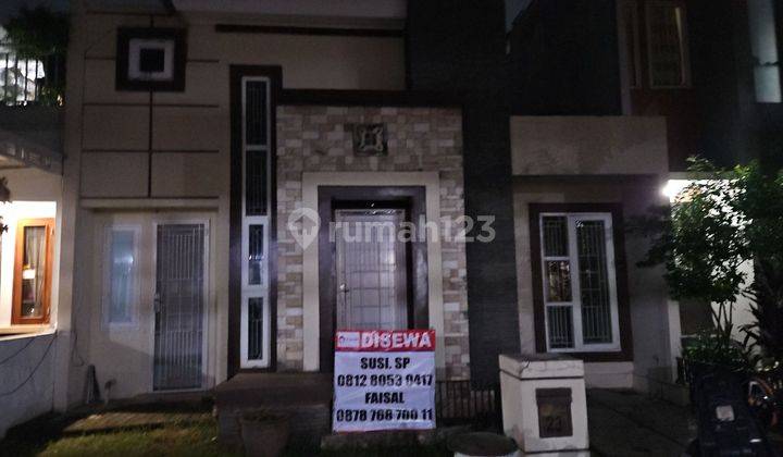 Rumah sewa siap huni cluster Valencia Graha Bintaro 1