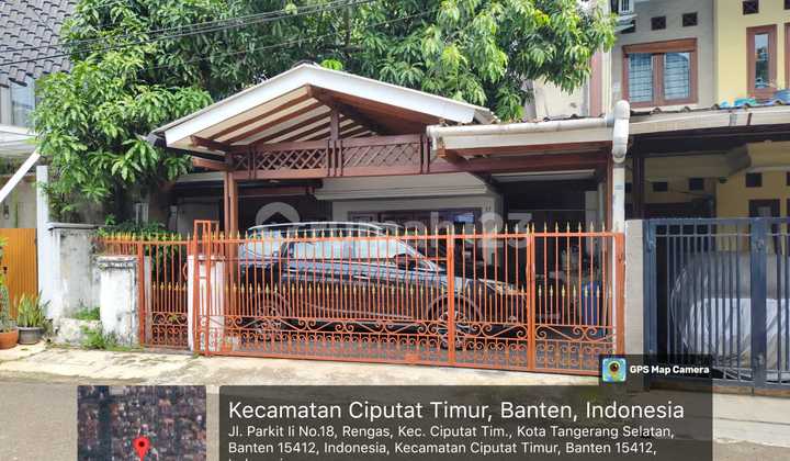 Rumah murah 2lt di Jl parkit 2, rengas, ciputat timur