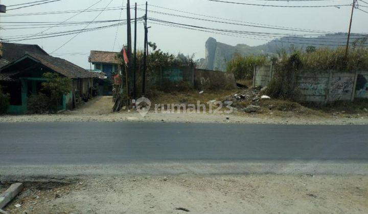 Tanah Murah Di Jalan Raya Cipatat, Cocok Untuk Industri Karst 1
