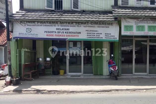 Ruko di Batujajar Bandung Barat, Bagus Strategis Posisi Mainroad