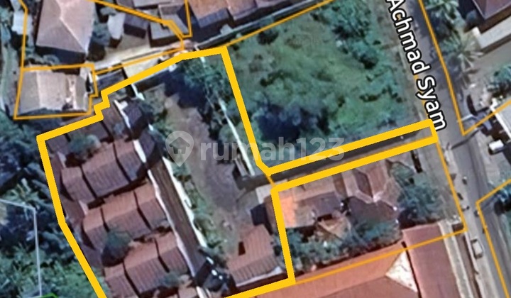 Rumah Kost Lama, Hitung Tanah 1.825 M² Jl Kol. A. Syam, Cikeruh