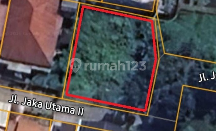 Tanah Hook SHM 445 M², Selatan, Jl. Jaka Utama Ii, Kujangsari #